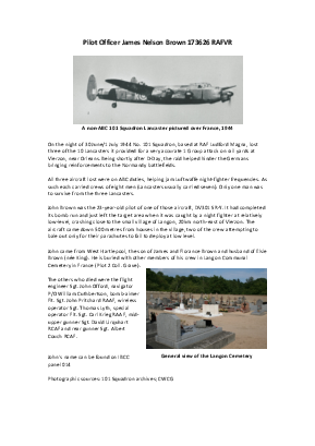 A preview of a PDF biography for Brown, James Nelson